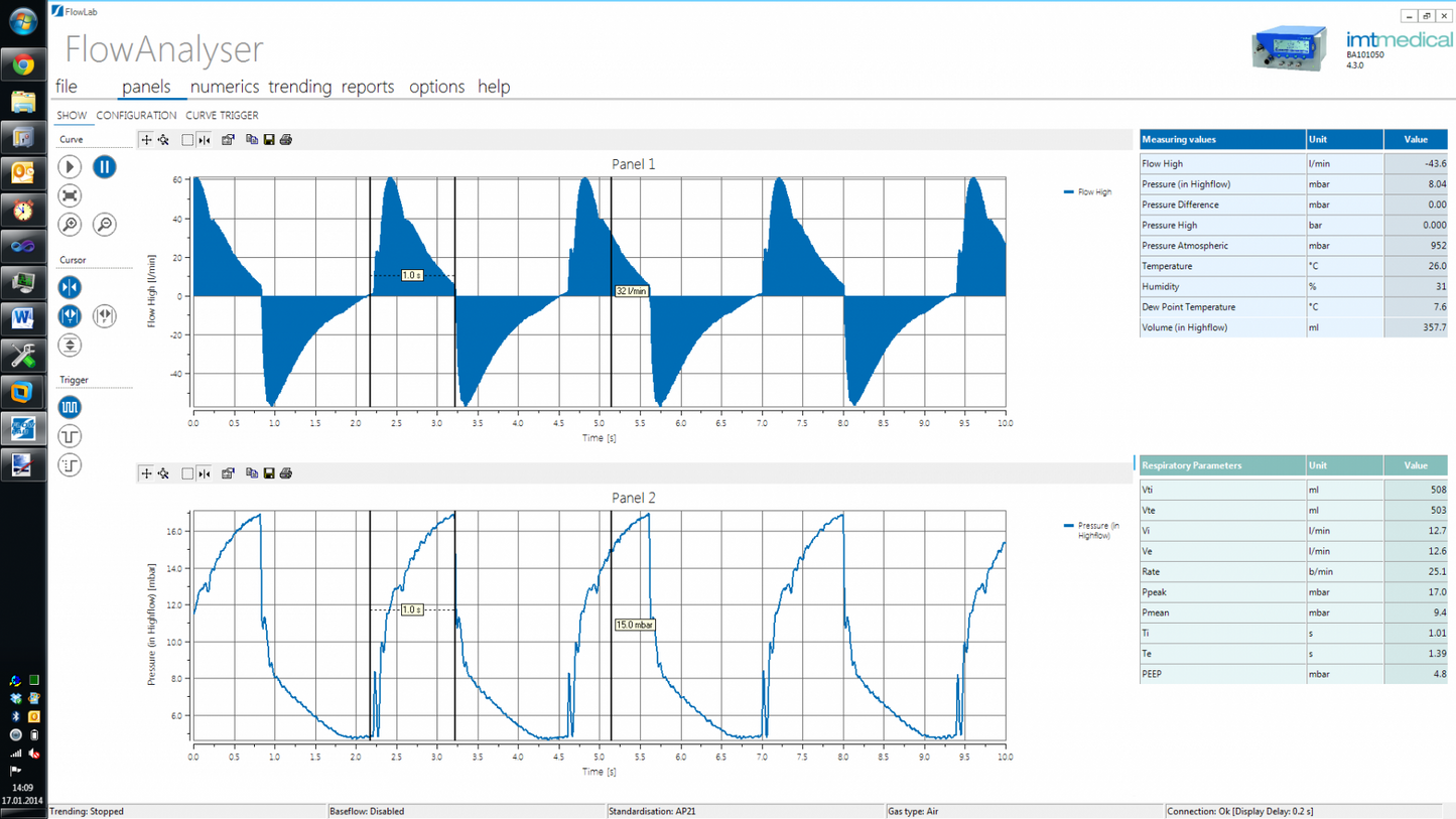 FlowLab Software incl. Activation Code for FlowAnalyser