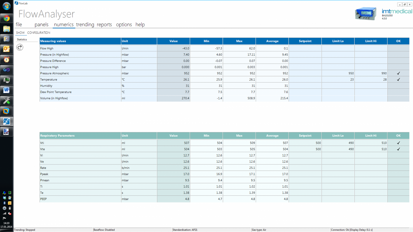 FlowLab Software incl. Activation Code for FlowAnalyser