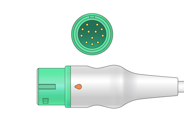 Comen Compatible Direct-Connect ECG Cable