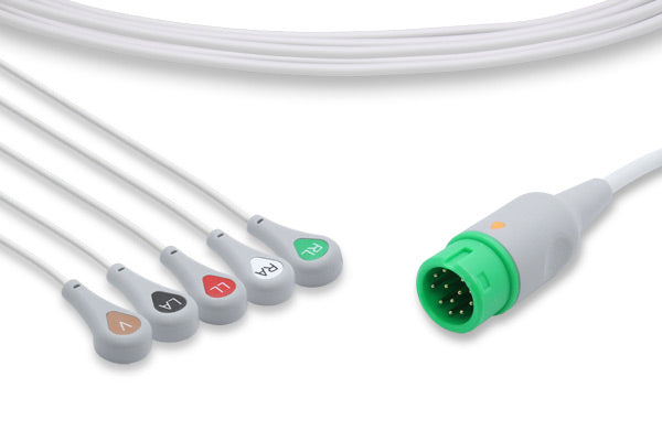 Comen Compatible Direct-Connect ECG Cable