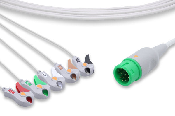 Comen Compatible Direct-Connect ECG Cable