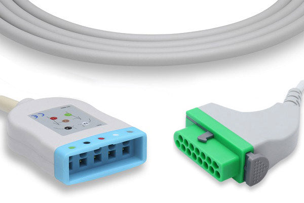Fukuda Denshi Compatible ECG Trunk Cable
