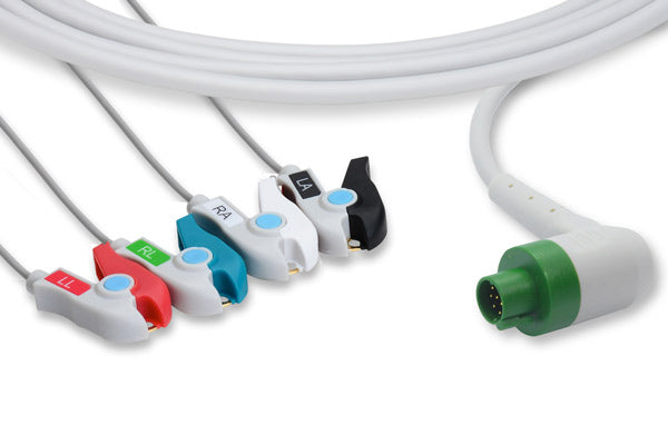 Schiller Compatible Direct-Connect ECG Cable