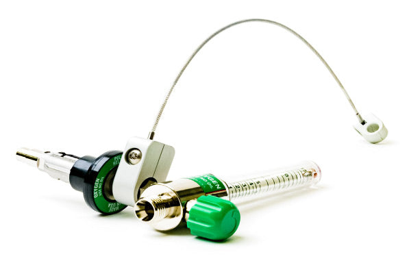 Flow Meter Tether 12" Cable w/key, Pack of 6