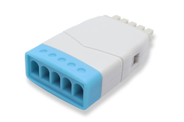 Reusable GE to Draeger ECG 5 Leads Adapter