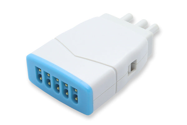 Reusable Nihon Kohden to GE ECG 5 Leads Adapter