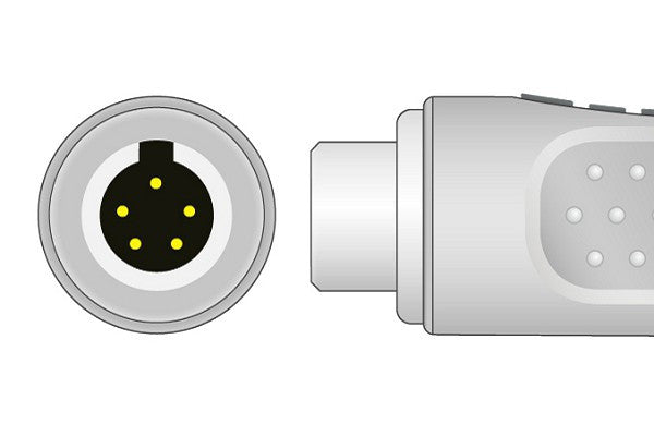Mortara > Burdick Compatible Direct-Connect ECG Cable