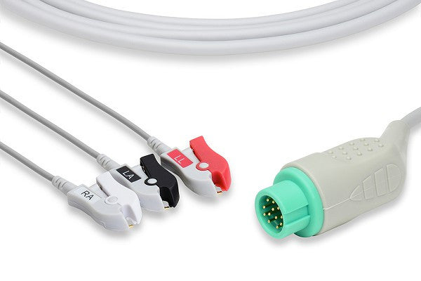 DRE Compatible Direct-Connect ECG Cable