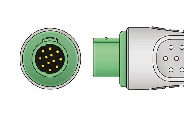 GE Healthcare > Corometrics Compatible Direct-Connect ECG Cable