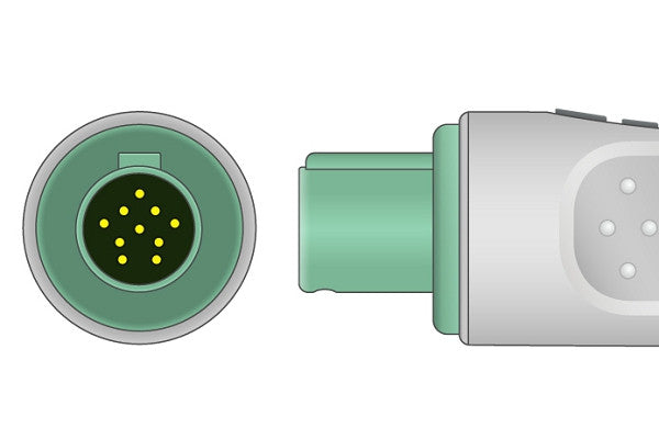 Hellige Compatible Direct-Connect ECG Cable