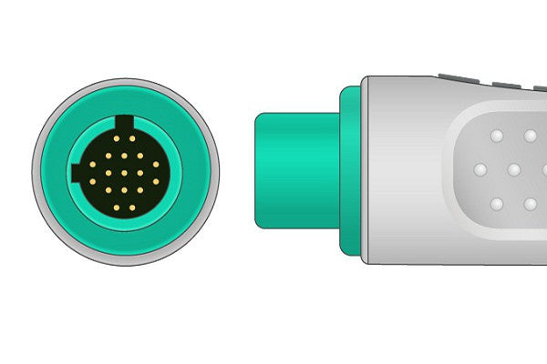Spacelabs Compatible Direct-Connect ECG Cable