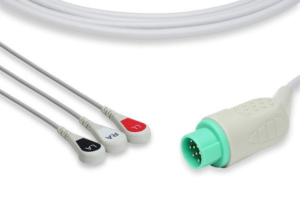Biolight Compatible Direct-Connect ECG Cable