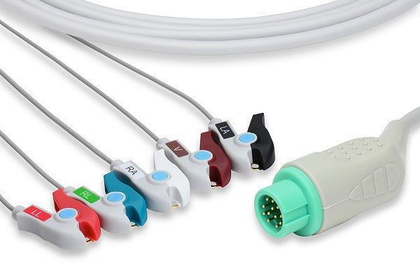 Biolight Compatible Direct-Connect ECG Cable