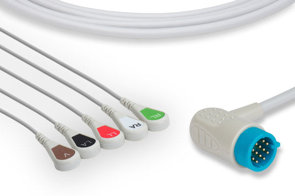 Stryker > Medtronic > Physio Control Compatible Direct-Connect ECG Cable