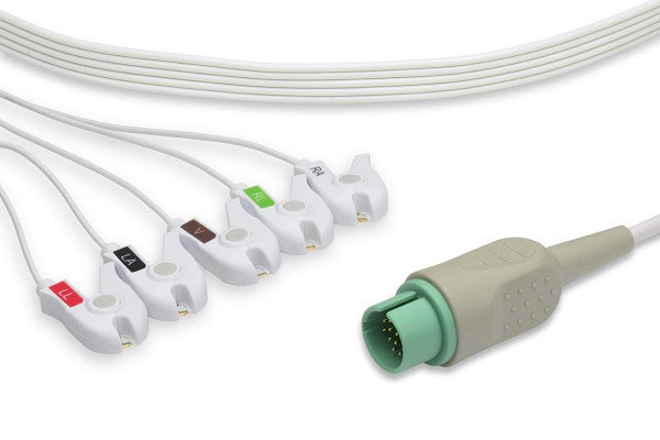 Spacelabs Compatible Disposable Direct-Connect ECG Cable