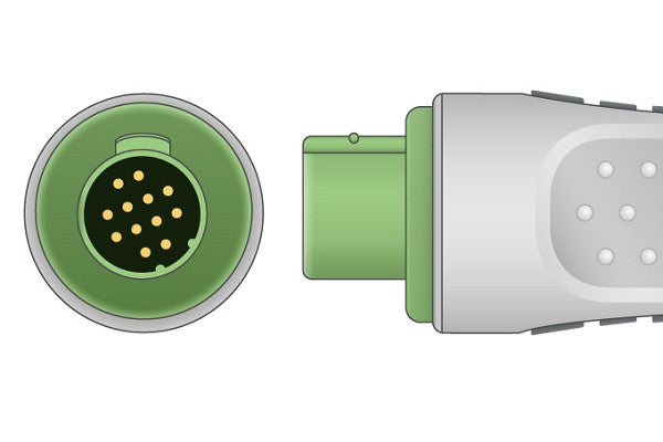 Fukuda Denshi Compatible Direct-Connect ECG Cable