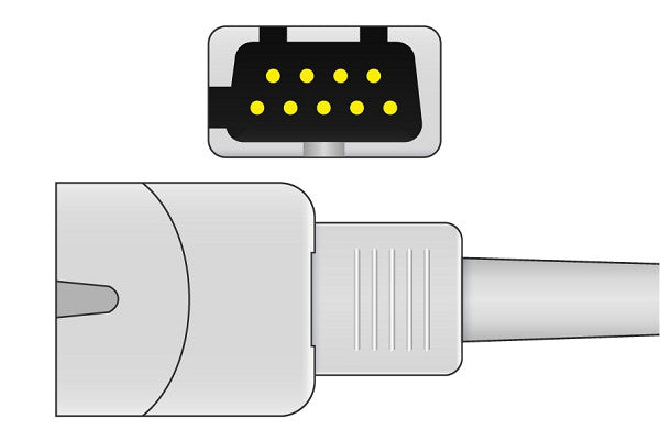 Masimo Compatible SpO2 Adapter Cable