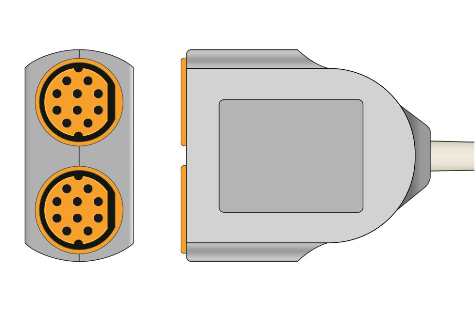 Draeger Compatible IBP Adapter Cable