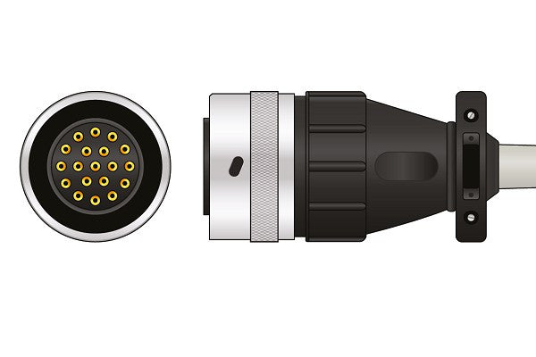 Mortara > Quinton Compatible Direct-Connect EKG Cable