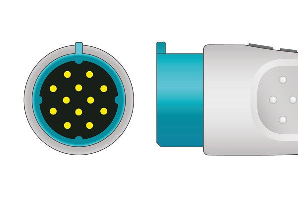Stryker > Medtronic > Physio Control Compatible Direct-Connect EKG Cable