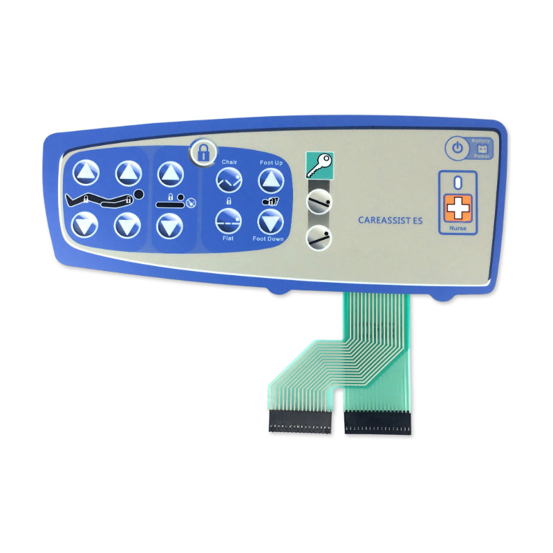 Left Caregiver w/Bed Controls&NC