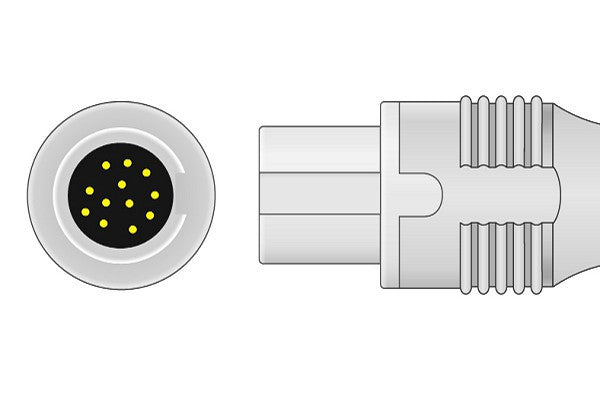 Philips Compatible Direct-Connect EKG Cable