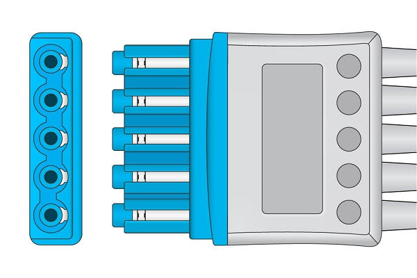 Criticare Compatible ECG Leadwire