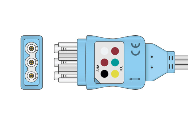 Philips Compatible Disposable ECG Leadwire
