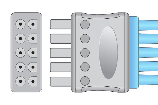 GE Healthcare > Marquette Compatible EKG Leadwire