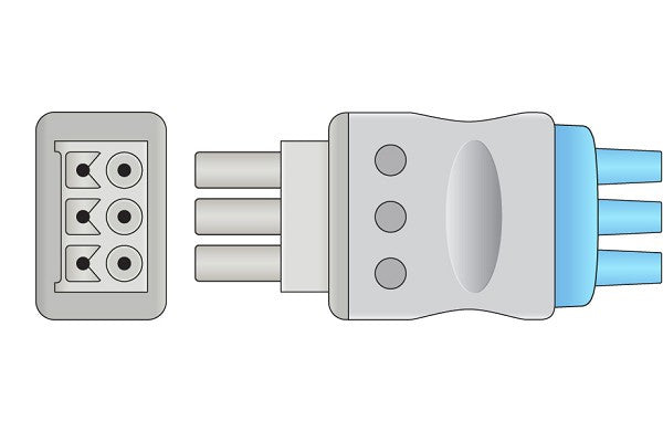 Datex Ohmeda Compatible ECG Leadwire
