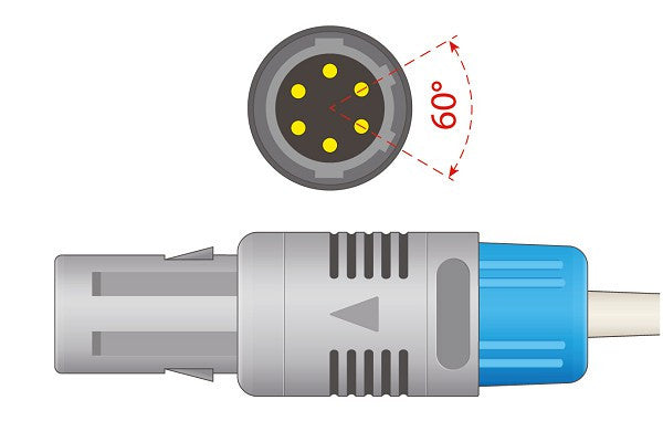 Mindray > Datascope Compatible SpO2 Adapter Cable