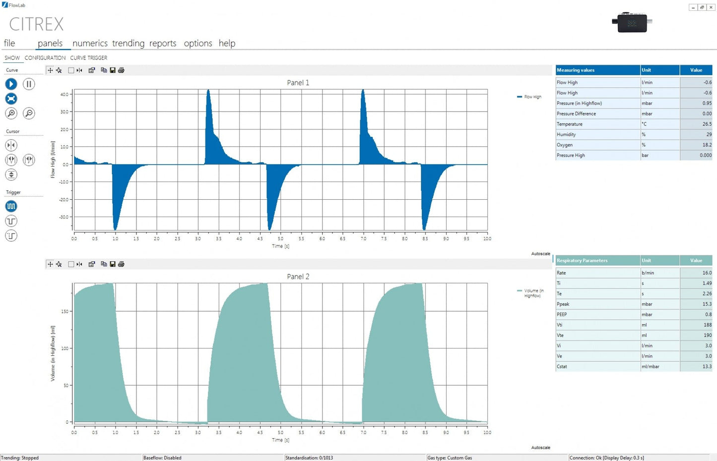 FlowLab Software incl. Activation Code for CITREX H4 and H5