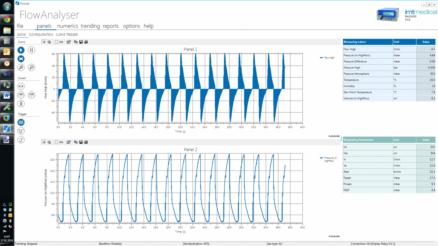 FlowLab Software incl. Activation Code for FlowAnalyser