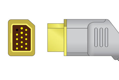 Nihon Kohden Compatible IBP Adapter Cable