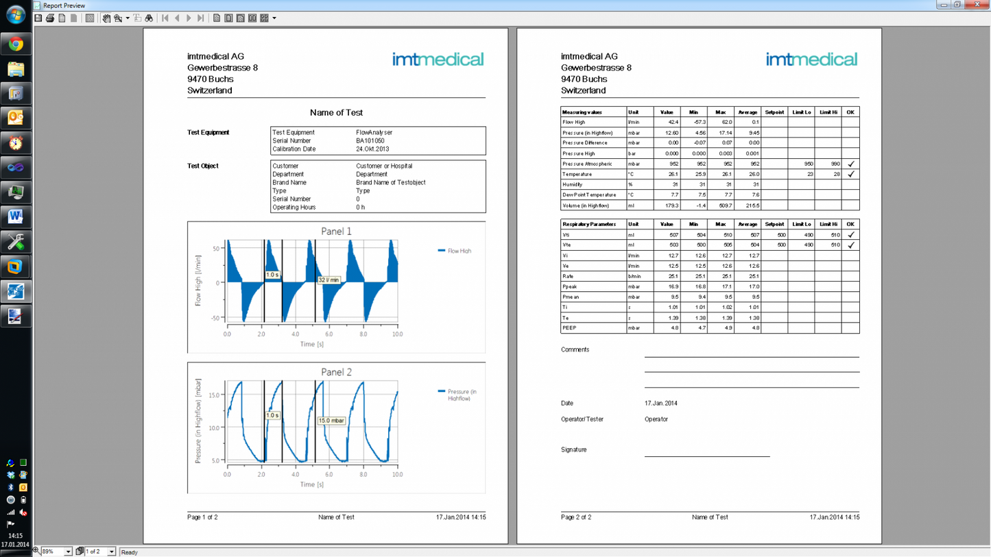 FlowLab Software incl. Activation Code for FlowAnalyser