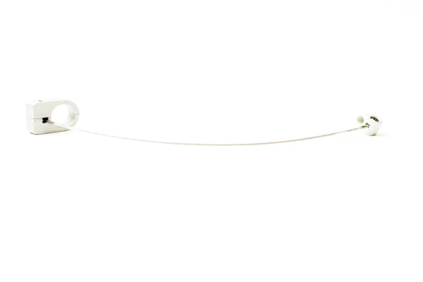 12" Multi Cable Tether Alum 7/8" Hole Dia w/key, Pack of 6