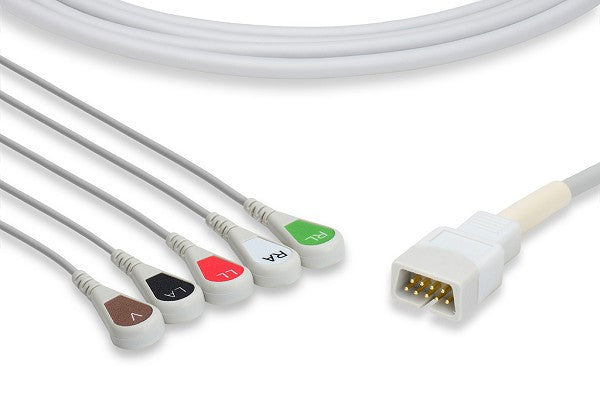MEK Compatible Direct-Connect ECG Cable