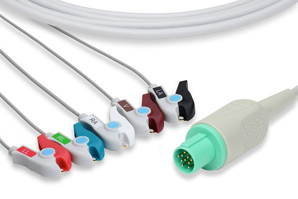 Hellige Compatible Direct-Connect ECG Cable