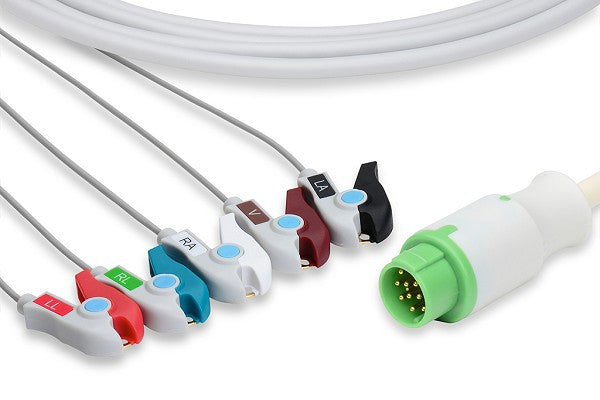 Mennen Compatible Direct-Connect ECG Cable