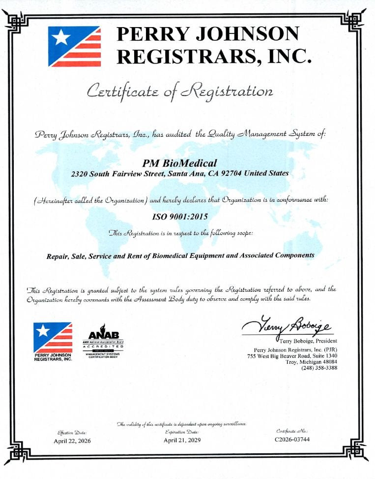 ISO 9001:2015 Certificate
