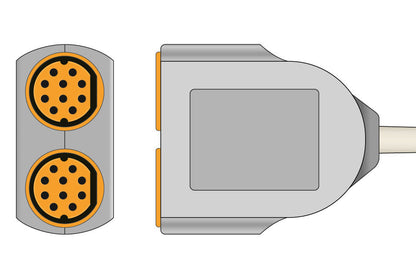 Draeger Compatible IBP Adapter Cable