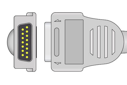 Mortara > Burdick Compatible Direct-Connect EKG Cable