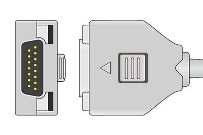 Fukuda ME Compatible Direct-Connect EKG Cable