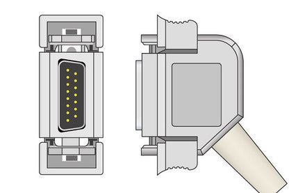Hellige Compatible Direct-Connect EKG Cable