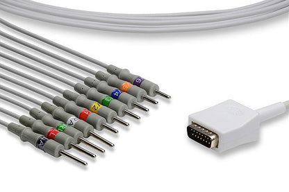 Nihon Kohden Compatible Direct-Connect EKG Cable