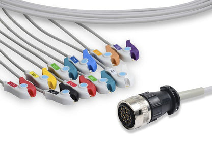 Mortara > Quinton Compatible Direct-Connect EKG Cable