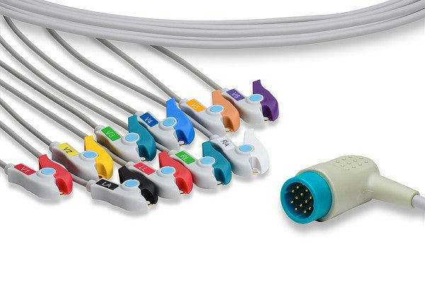 Stryker > Medtronic > Physio Control Compatible Direct-Connect EKG Cable