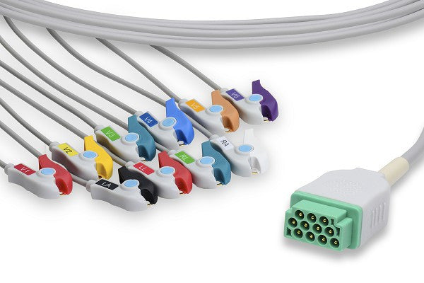 GE Healthcare > Marquette Compatible Direct-Connect EKG Cable