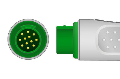 Fukuda Denshi Compatible Direct-Connect EKG Cable