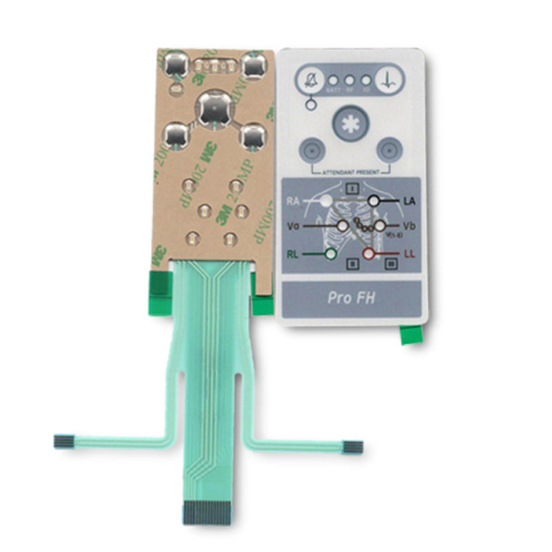 Keypad Flex Circuit Board W/ Overlay